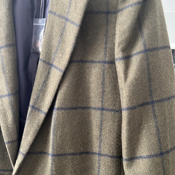 NWT Madewell Larsen blazer windowpane green size XXS - Picture 7 of 7